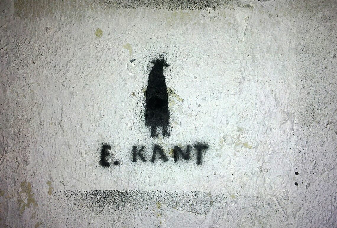 Immanuel Kant - graffiti.