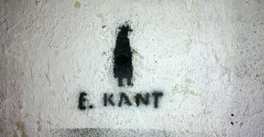 Immanuel Kant - graffiti.
